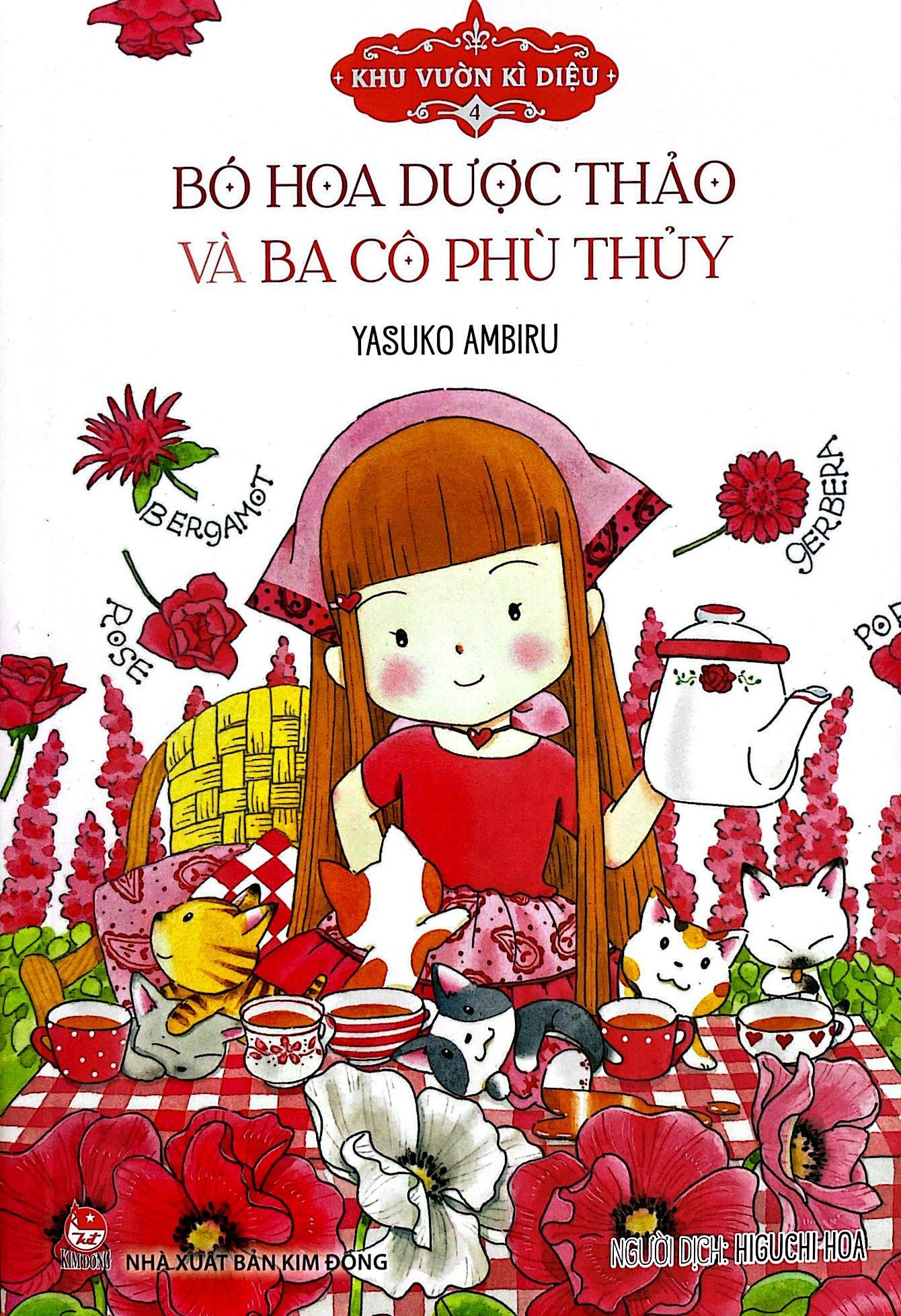 Sách - Khu Vườn Kì Diệu - Tập 4 - Bó Hoa Dược Thảo Và Ba Cô Phù Thủy (Tái Bản 2024)