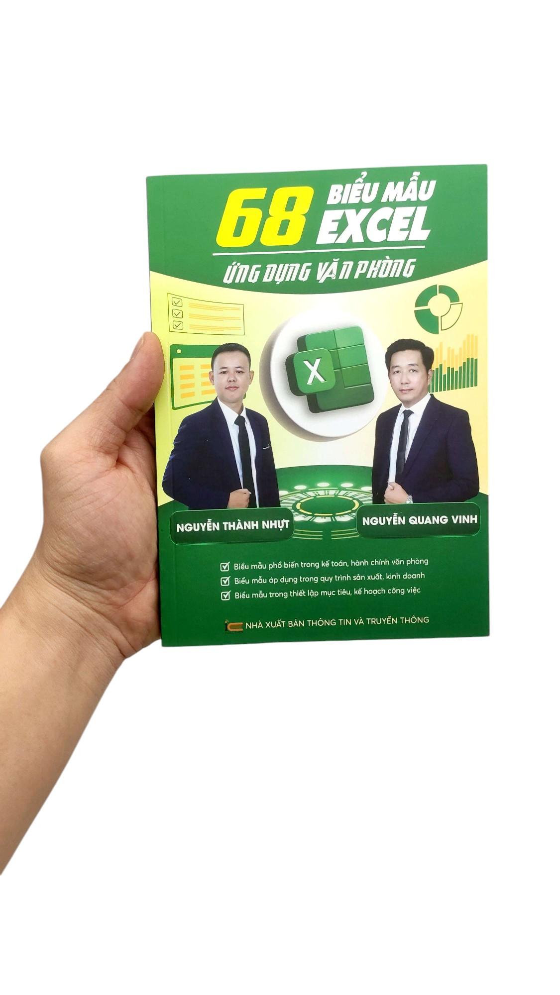 Sách - 68 Biểu Mẫu Excel Ứng Dụng Văn Phòng