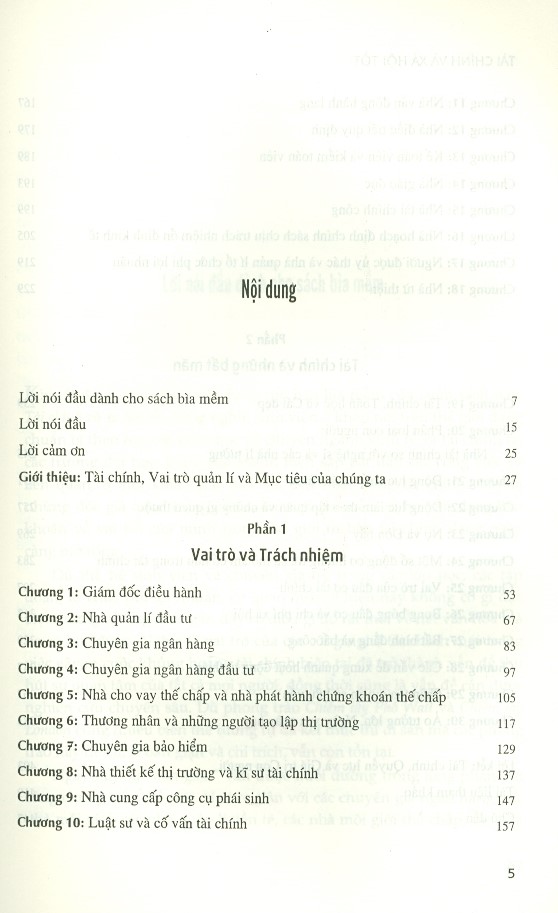 Tài chính và xã hội tốt