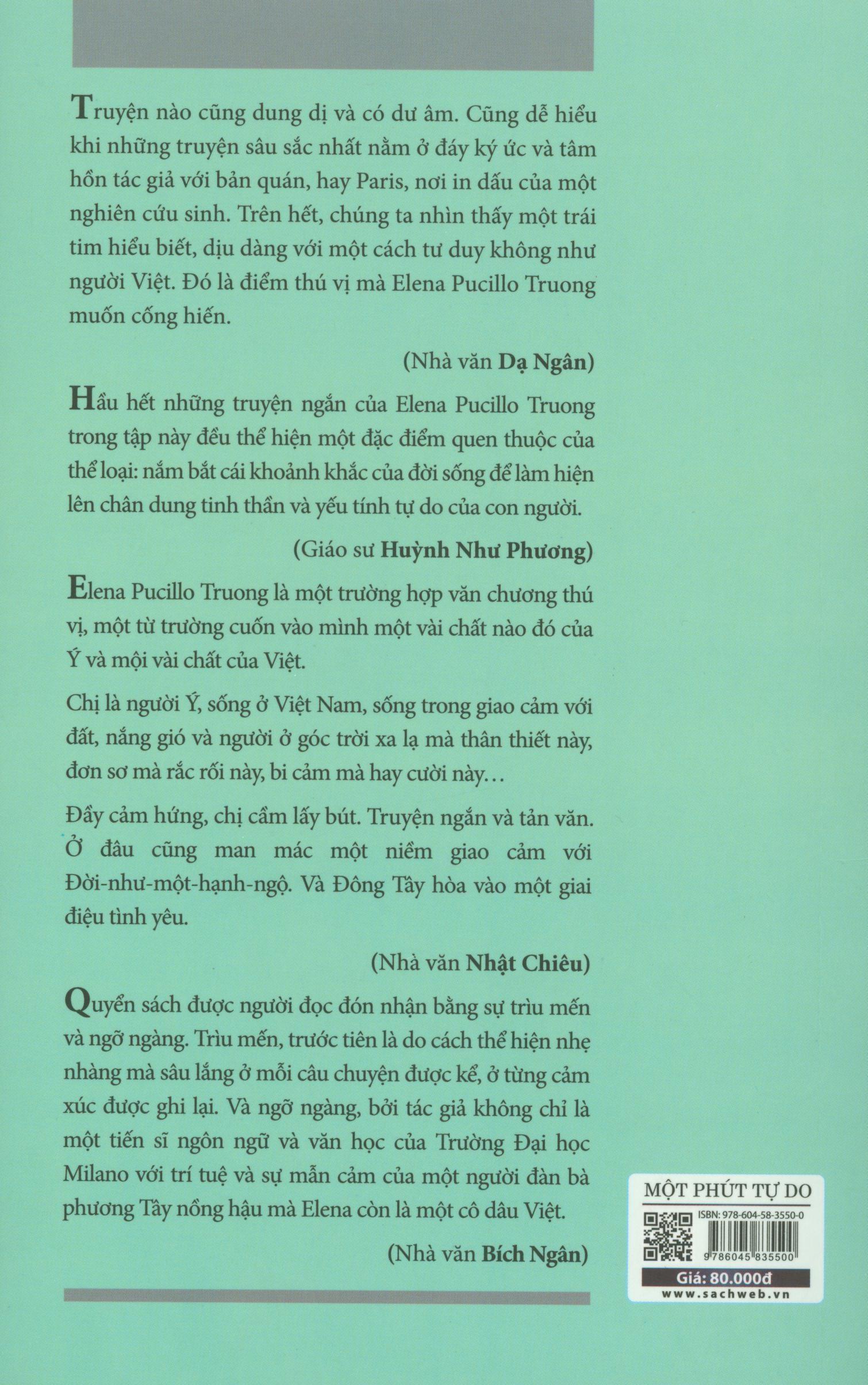 Một Phút Tự Do - Tùy Bút - Truyện Ngắn