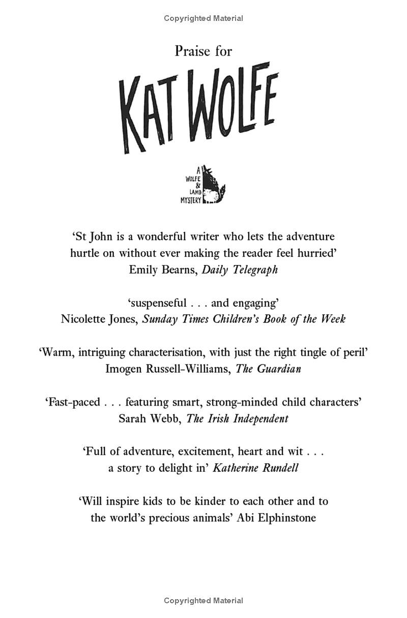 Wolfe & Lamb 3: Kat Wolfe On Thin Ice