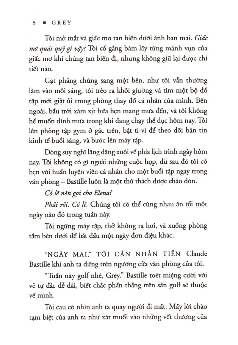 Thế Giới 50 Sắc Thái - Xám Qua Tự Sự Của Christian Grey