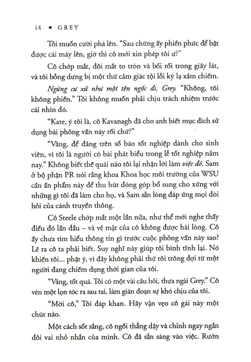 Thế Giới 50 Sắc Thái - Xám Qua Tự Sự Của Christian Grey