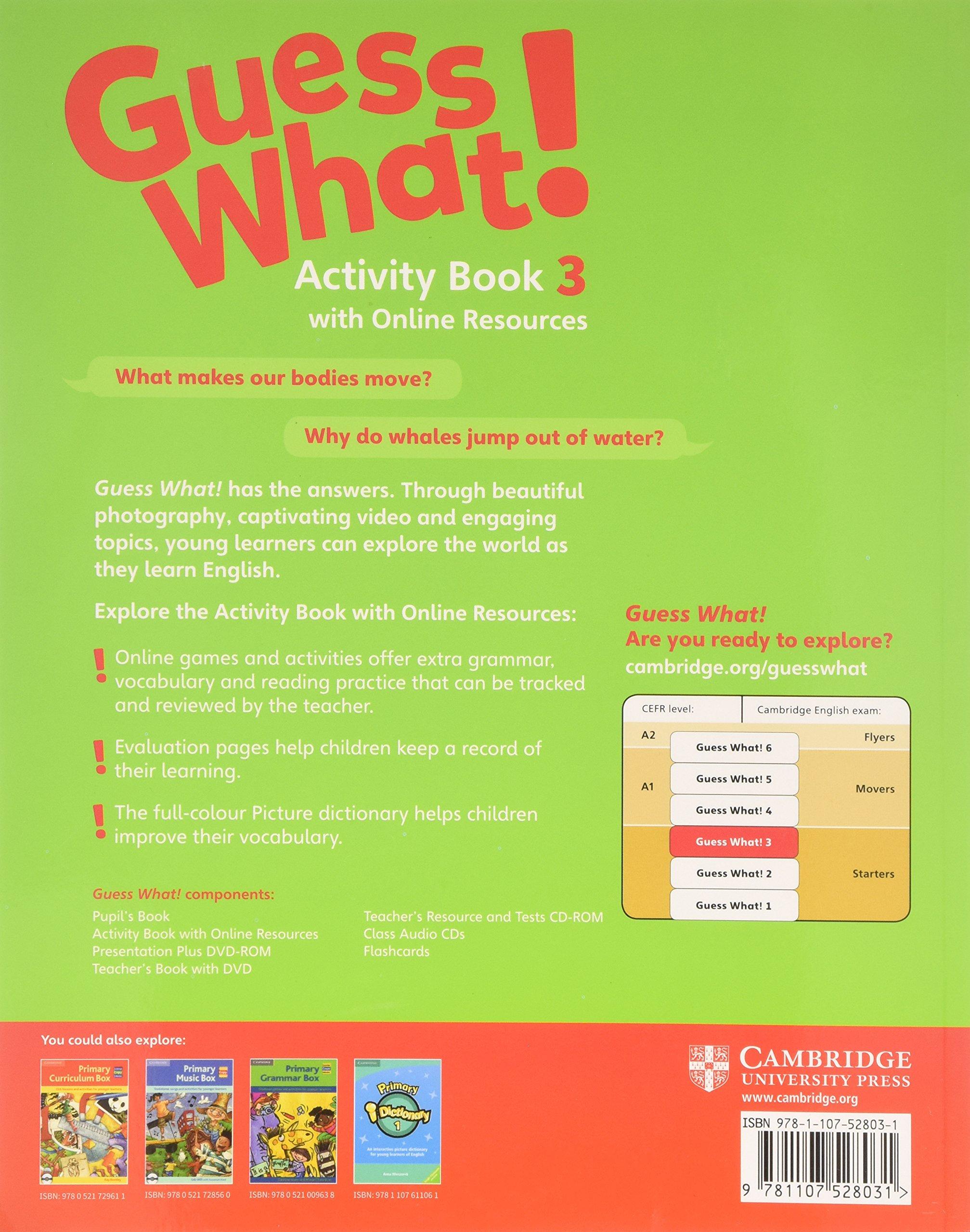 Guess What! Level 3 Activity Book with Online Resources British English