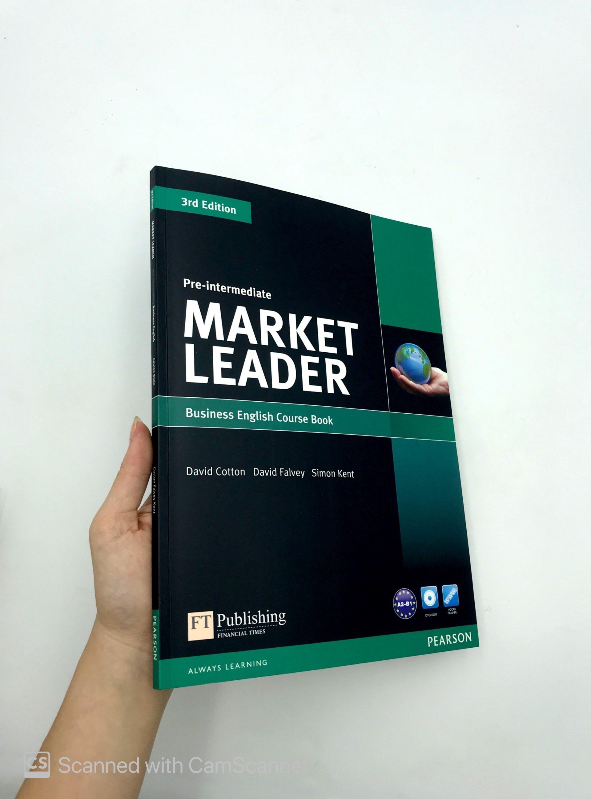 Market Leader ( 3 Ed.) Pre-Inter: Course Book With DVD-ROM - Paperback