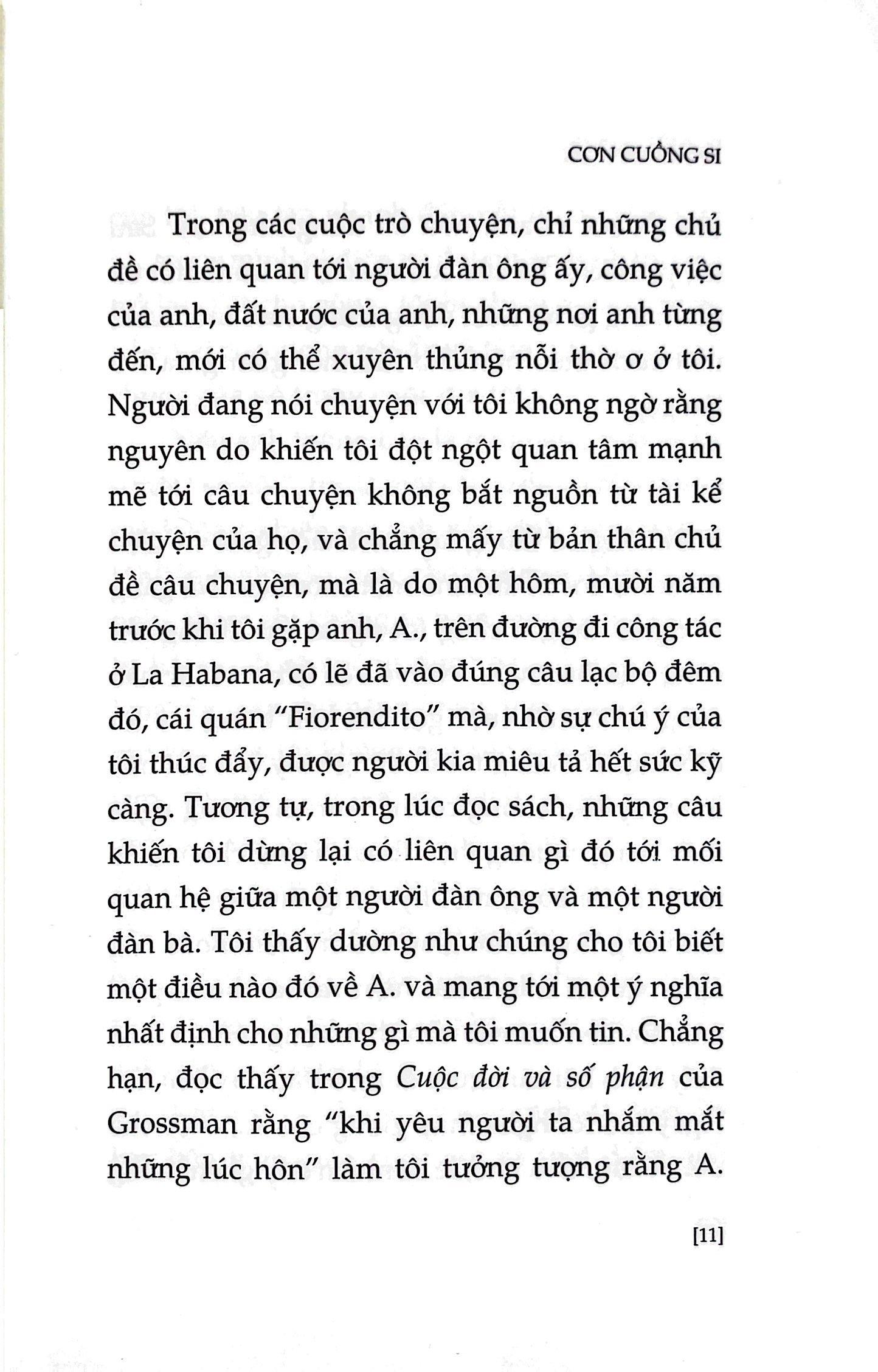 Cơn Cuồng Si