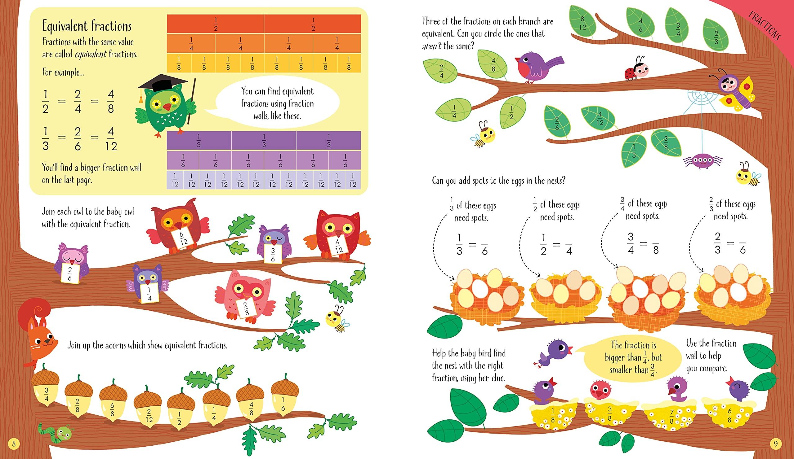Fractions And Decimals Activity Book