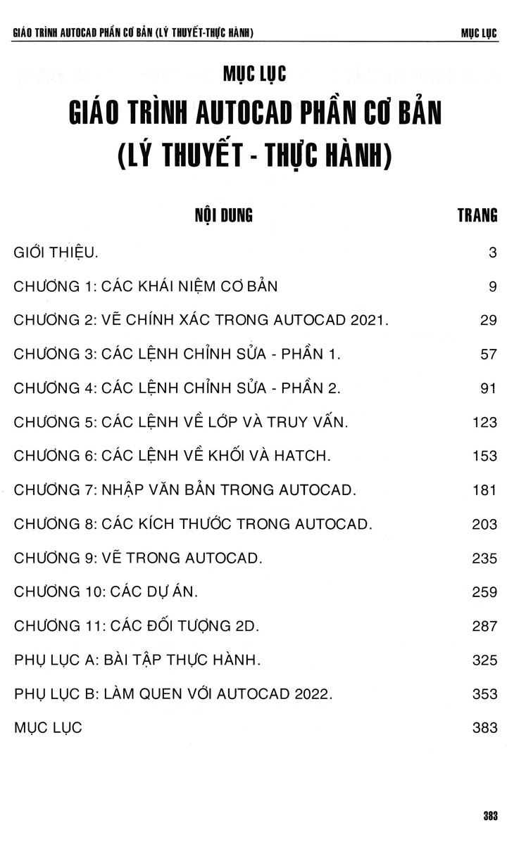 Giáo Trình Autocard - Phần Cơ Bản (Lý Thuyết - Thực Hành) - STK