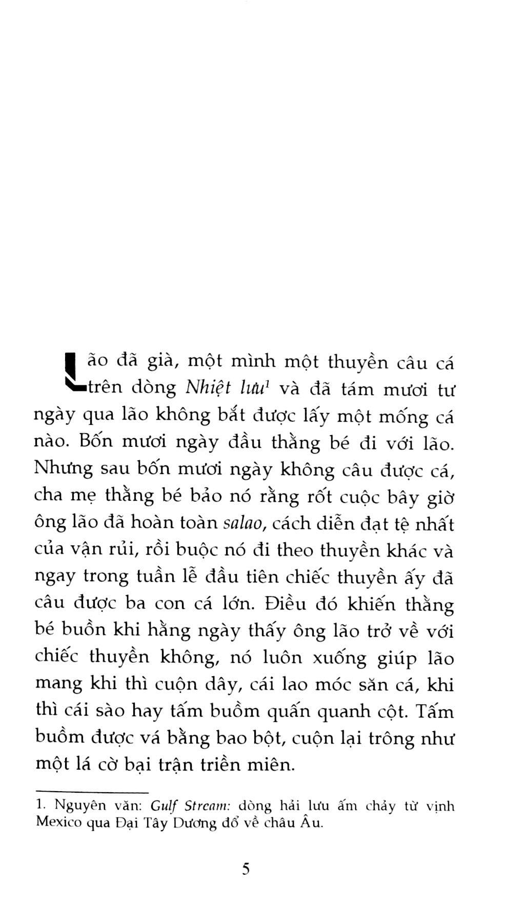 Ông Già Và Biển Cả (Tái Bản 2018)