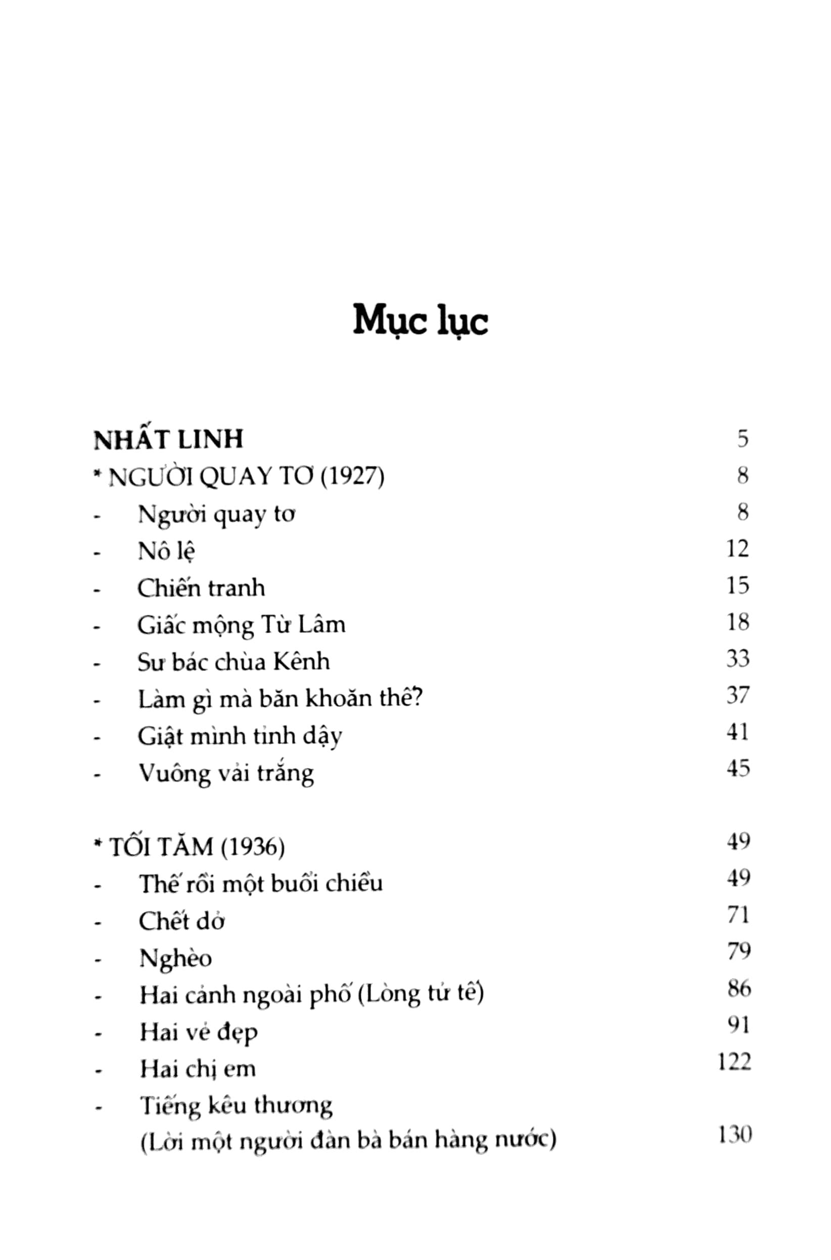 Tuyển Tập Nhất Linh - Khải Hưng