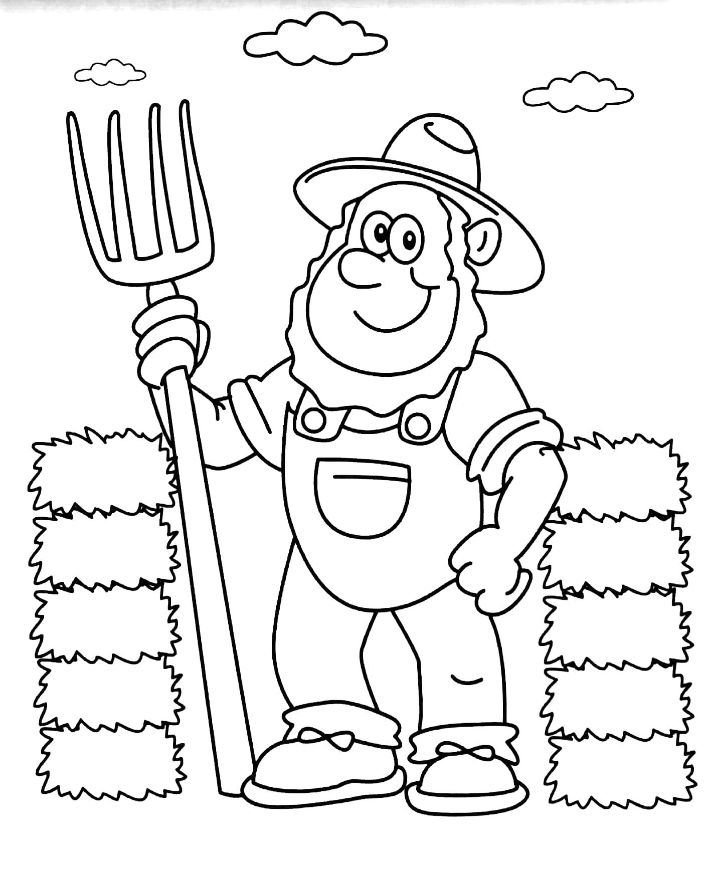 Farm Colouring Fun (Book 1)
