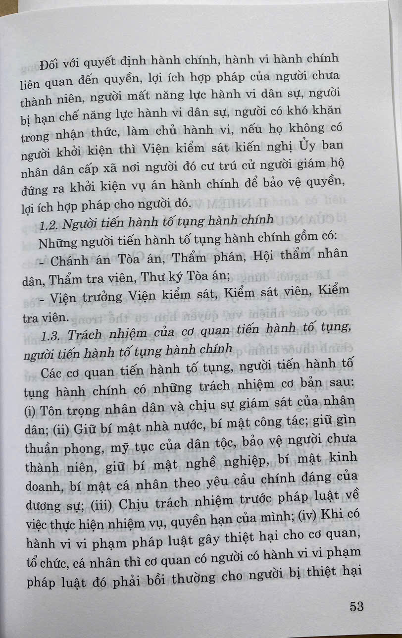 Hướng Dẫn Môn Học Luật Tố Tụng Hành Chính Việt Nam