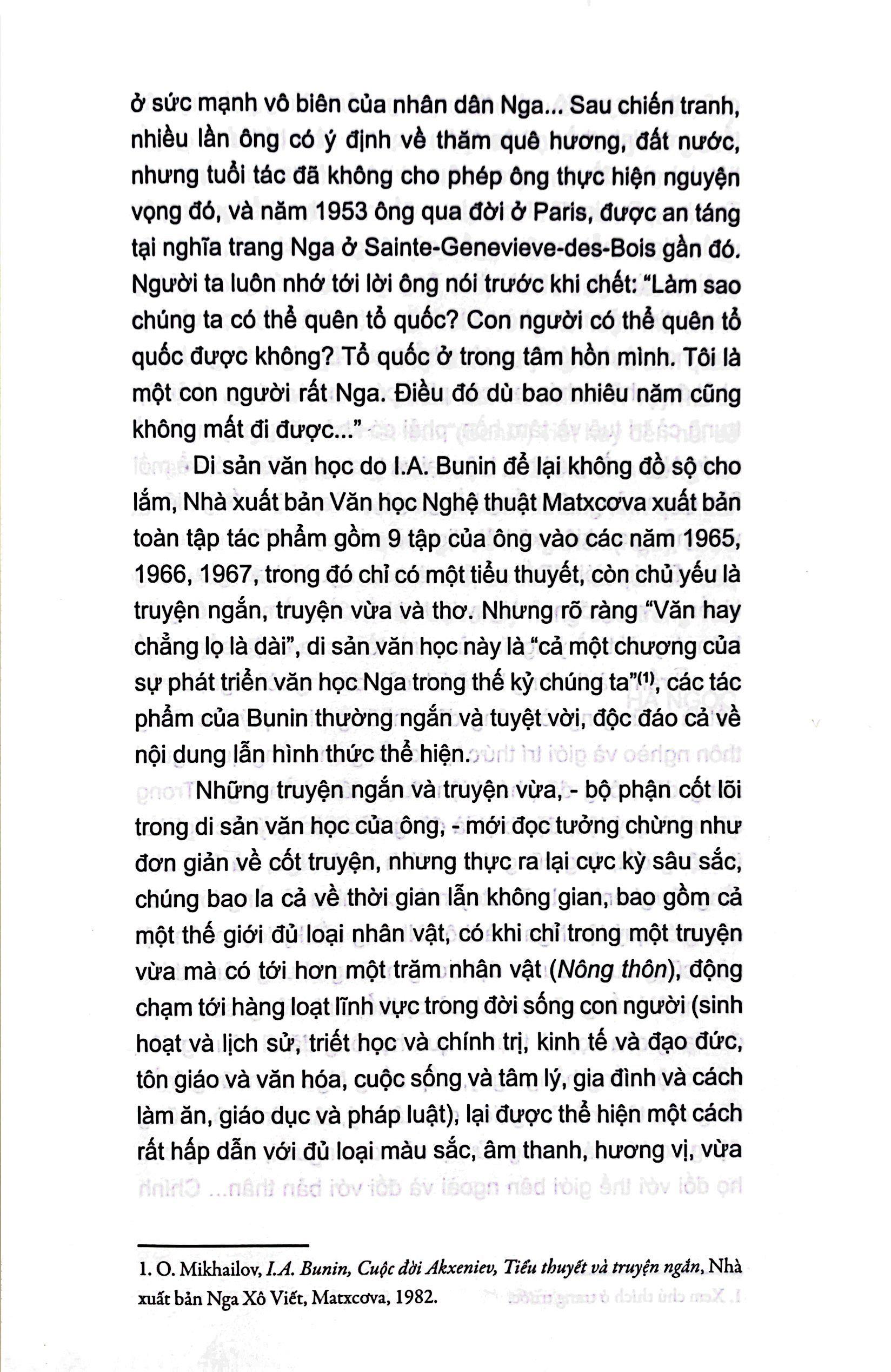 Những Lối Đi Dưới Hàng Cây Tăm Tối