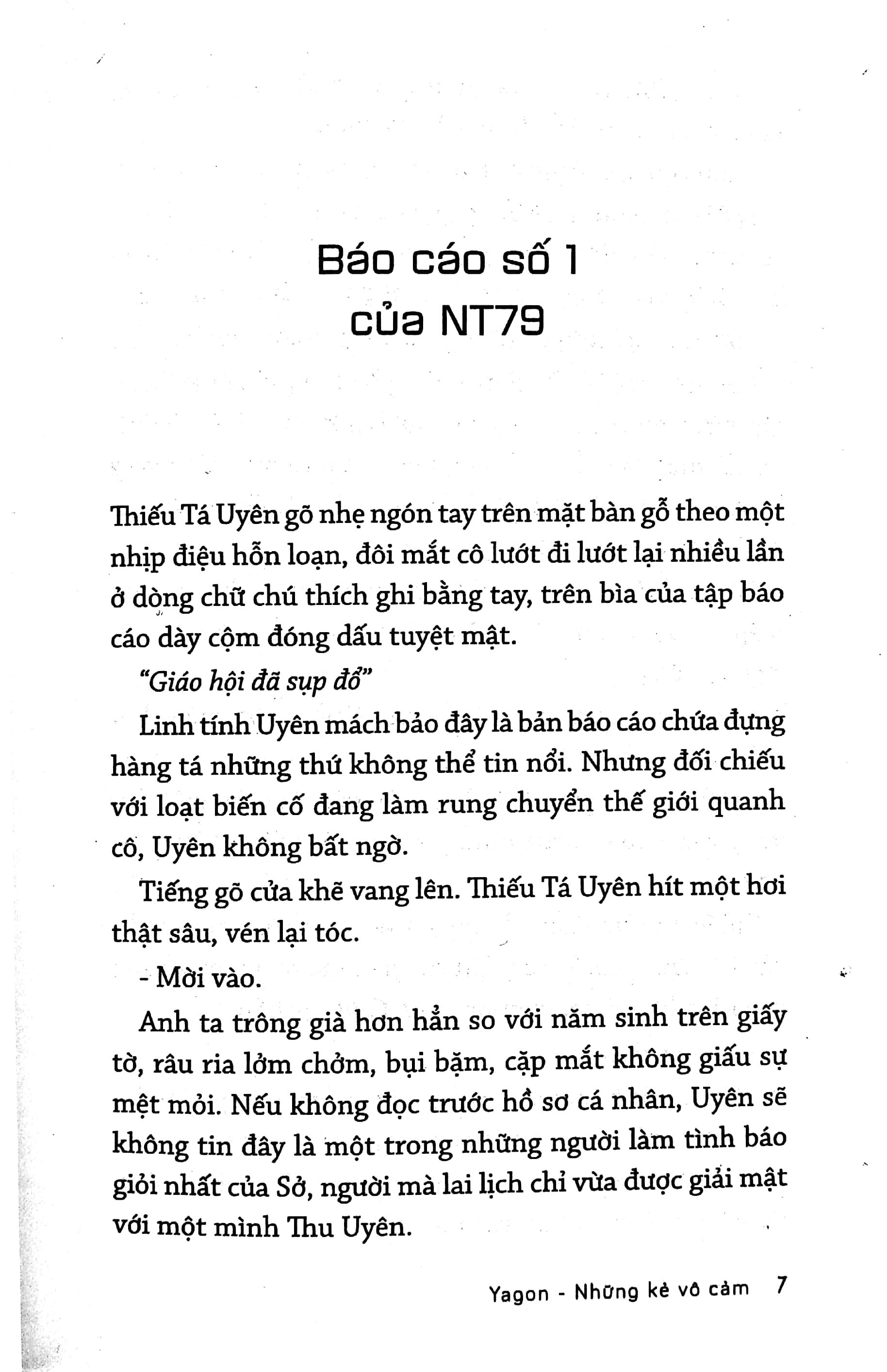 Yagon - Những Kẻ Vô Cảm
