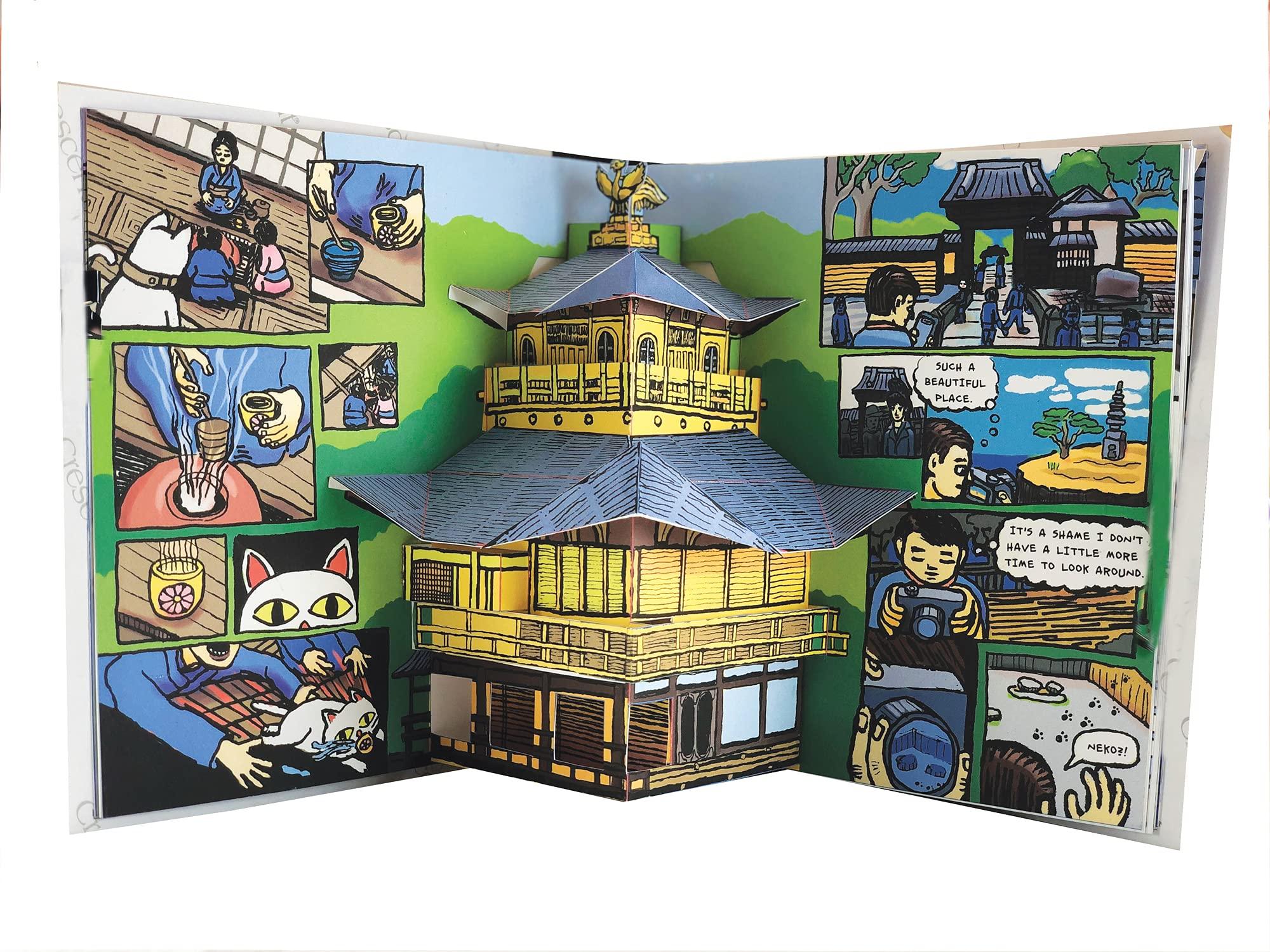 Japan Pop-up Book: The Comic Adventures Of Neko The Cat (Visit Japan