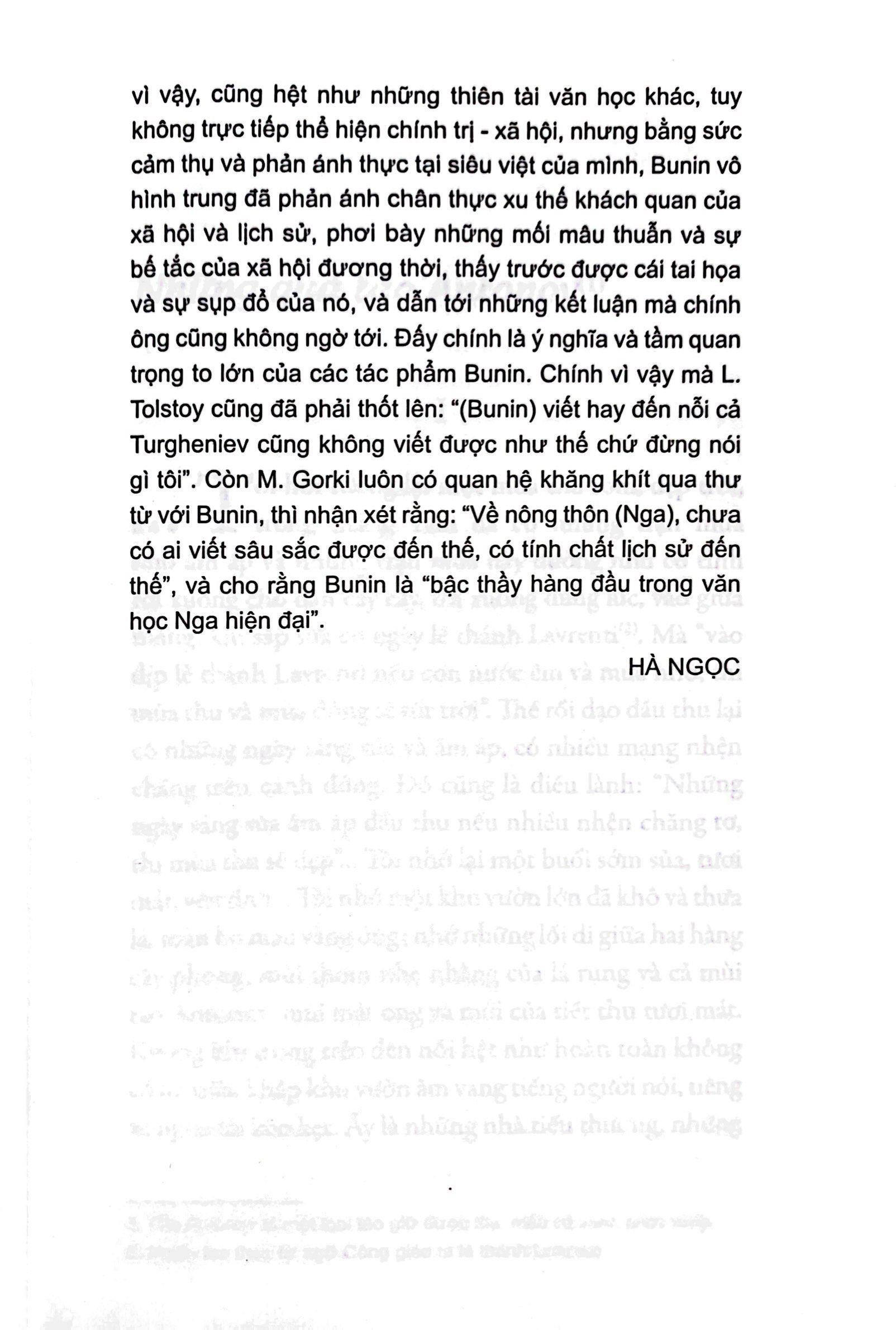 Những Lối Đi Dưới Hàng Cây Tăm Tối