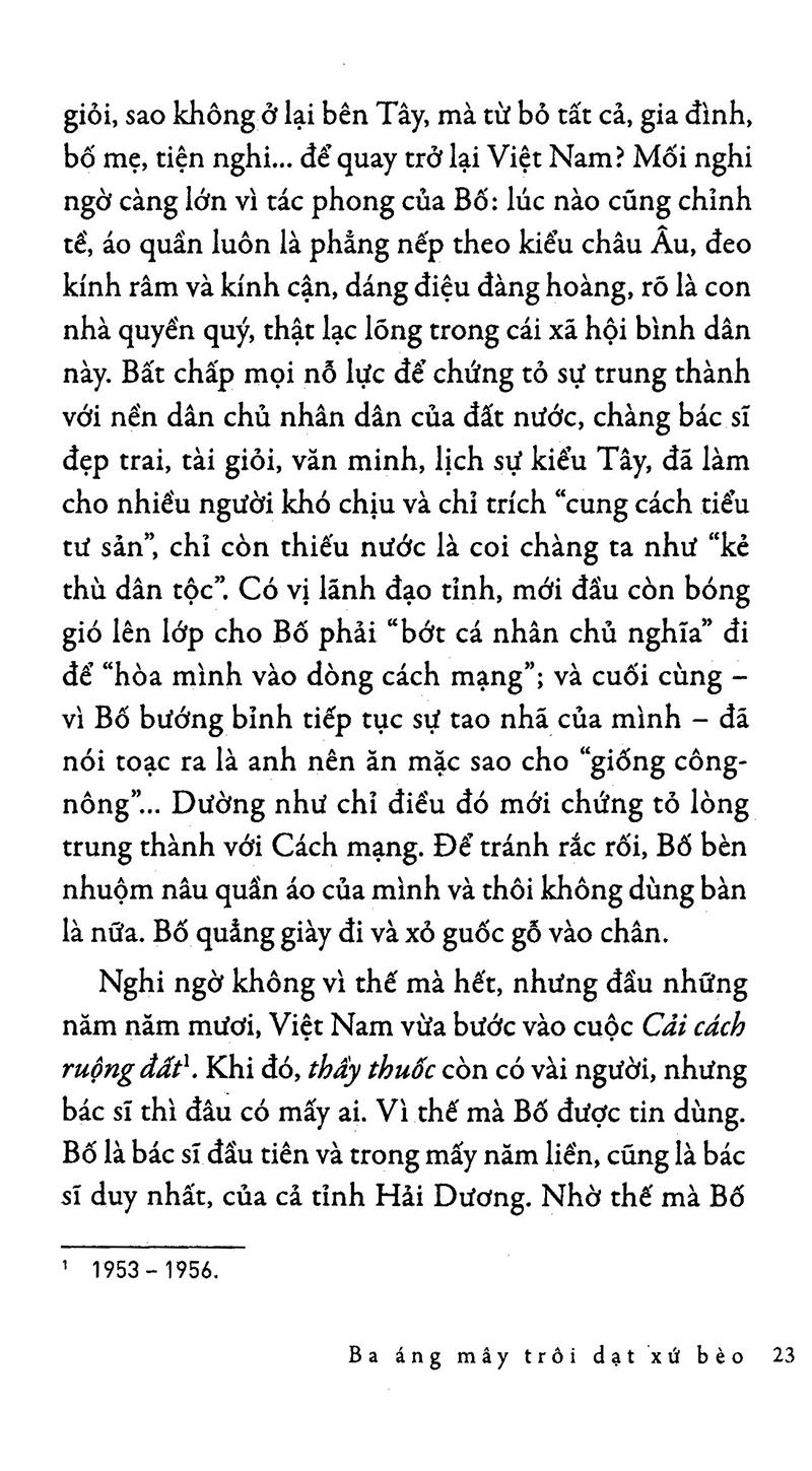 Ba Áng Mây Trôi Dạt Xứ Bèo