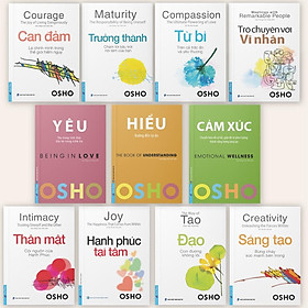 Combo OSHO Trọn Bộ 11 Cuốn - Bản Quyền