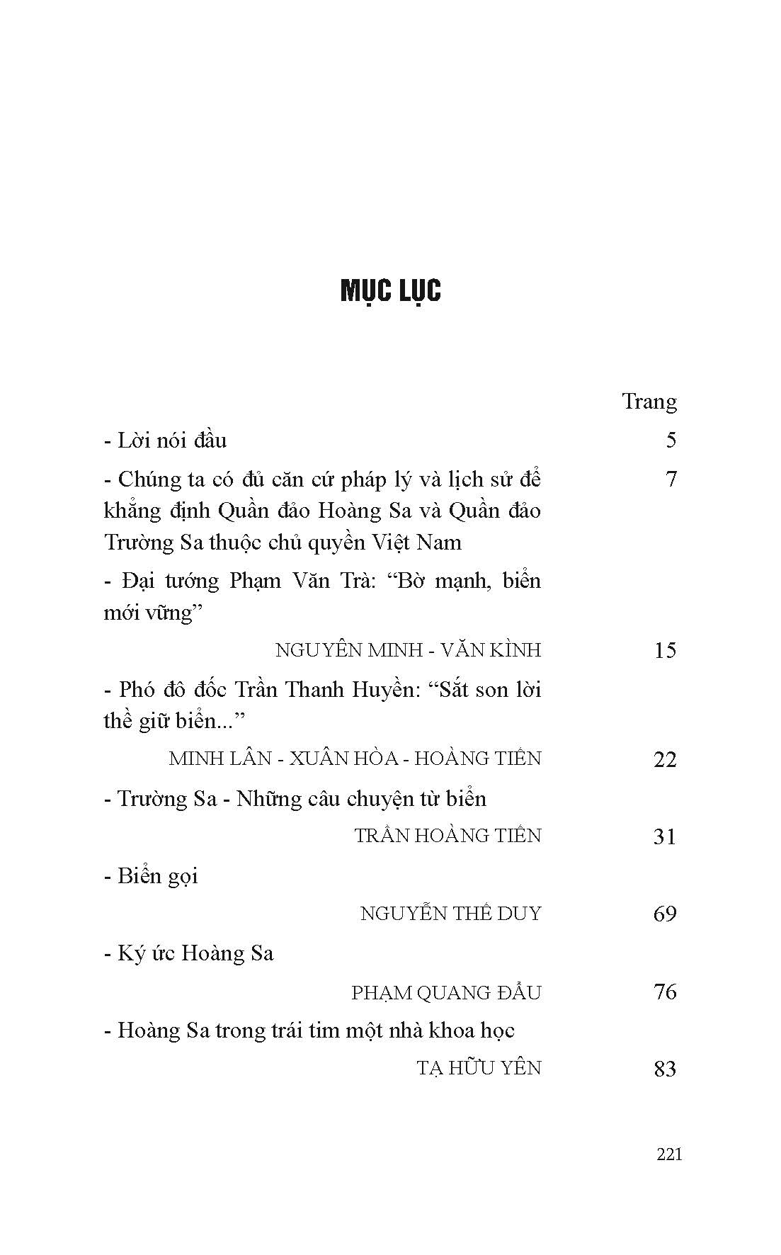 Chủ Quyên Biển Đảo Thiêng Liêng Của Tổ Quốc