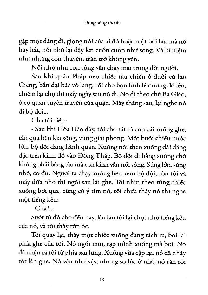 Dòng Sông Thơ Ấu (Tái Bản 2022)