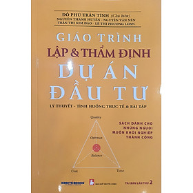 Giáo Trình Lập Và Thẩm Định Dự Án Đầu Tư ( Tái Bản)