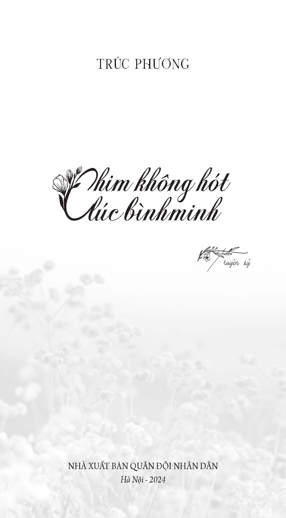 Chim Không Hót Lúc Bình Minh