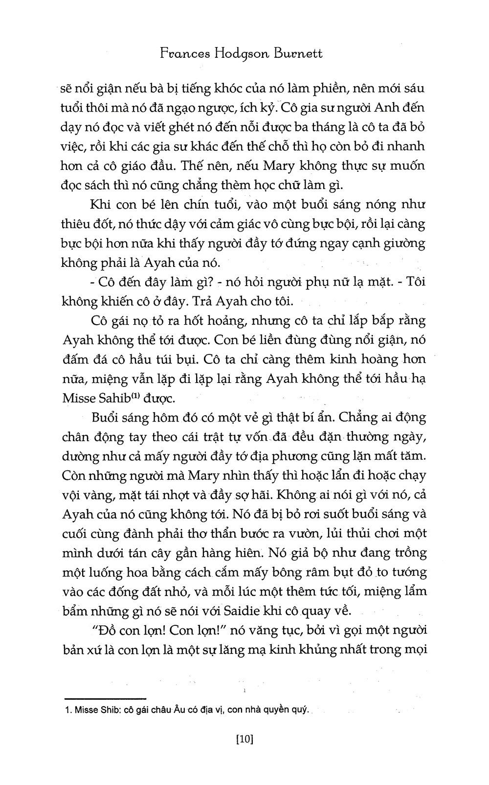 Sách - Khu Vườn Bí Mật