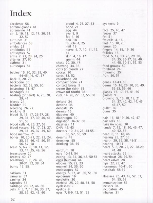 Sách tiếng Anh - Usborne First Encyclopedia of the Human Body