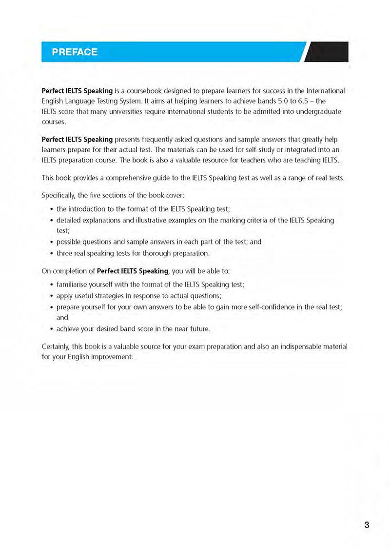 Perfect IELTS Speaking