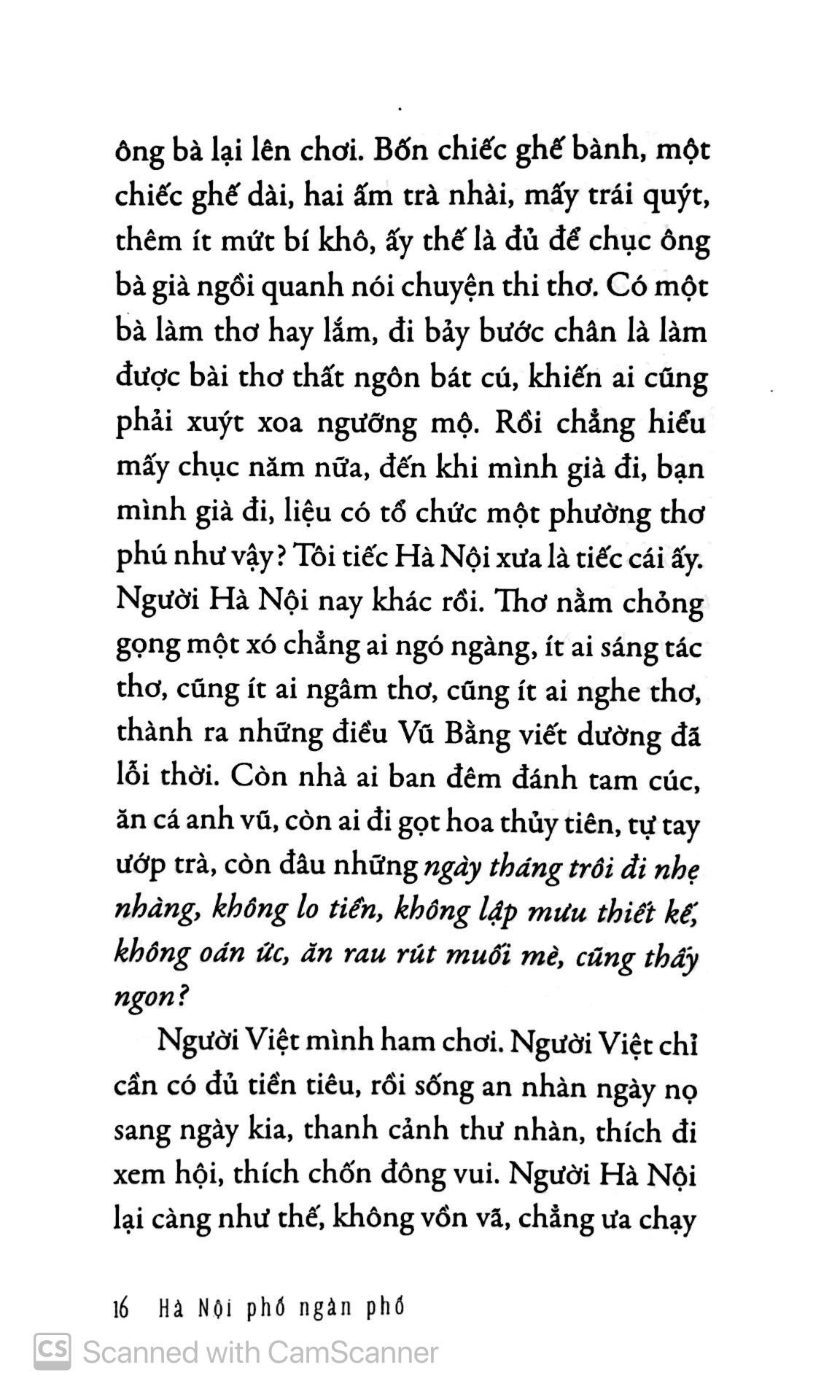 Hà Nội Phố Ngàn Phố