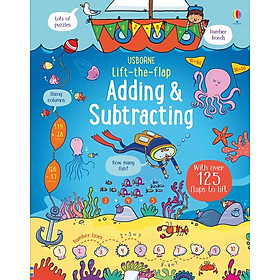 Lift-the-flap adding and subtracting