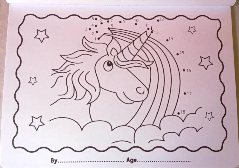 I Love To Colour My Placemat: Unicorns