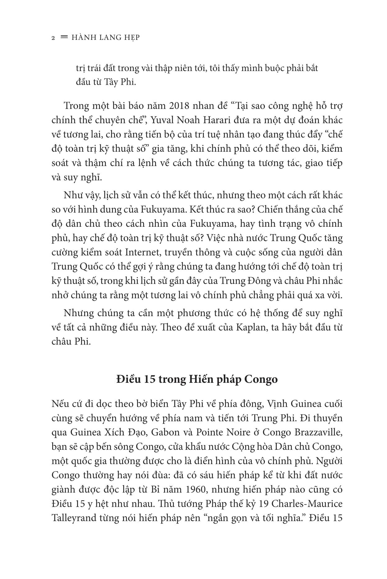 Sách - The Narrow Corridor - Hành Lang Hẹp - Nhà Nước, Xã Hội, Và Vận Mệnh Của Tự Do