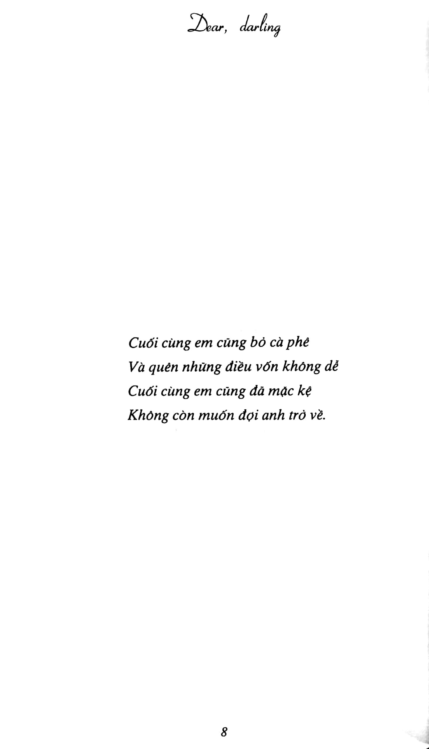 Dear, Darling - Tặng Kèm Postcard