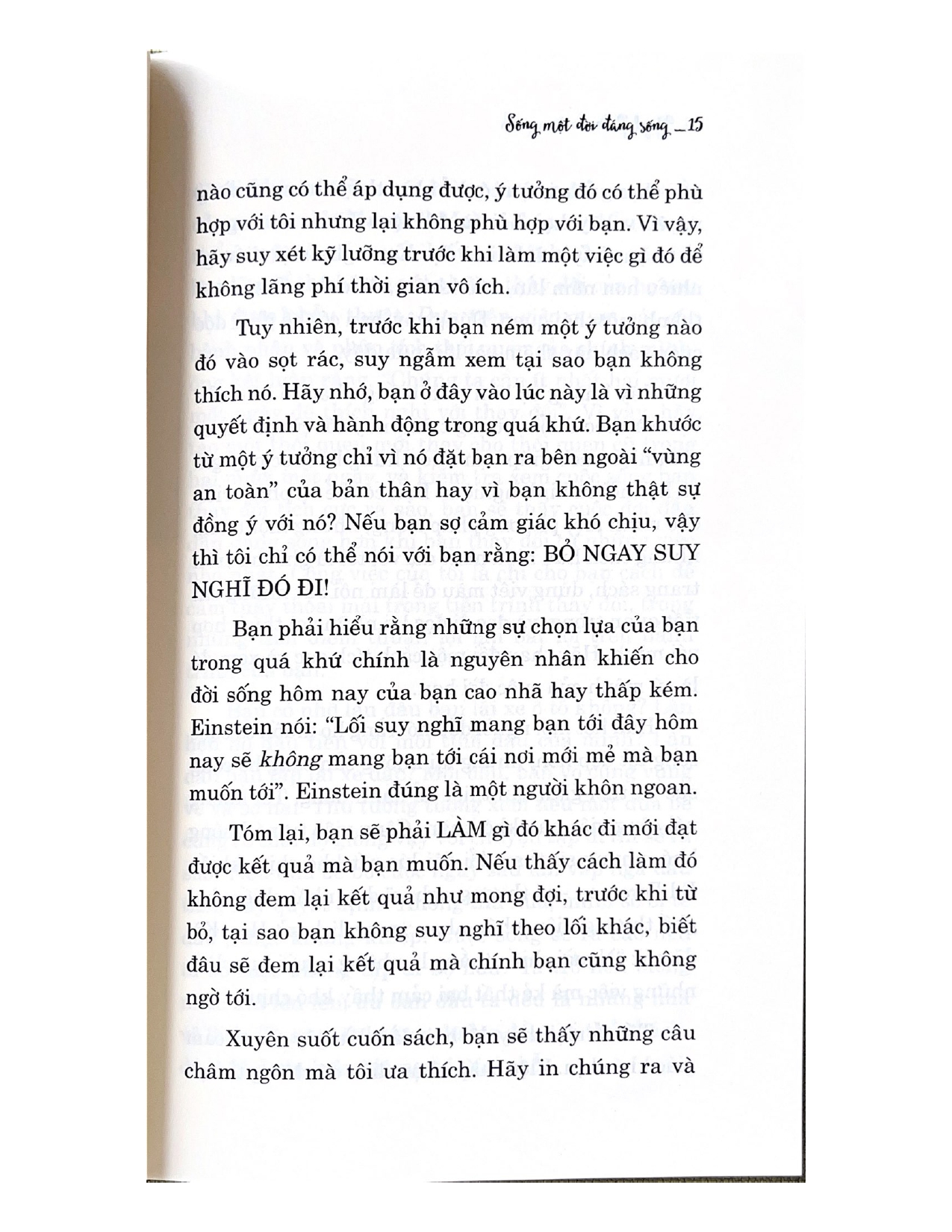 Sống Một Đời Đáng Sống - Vanlangbooks