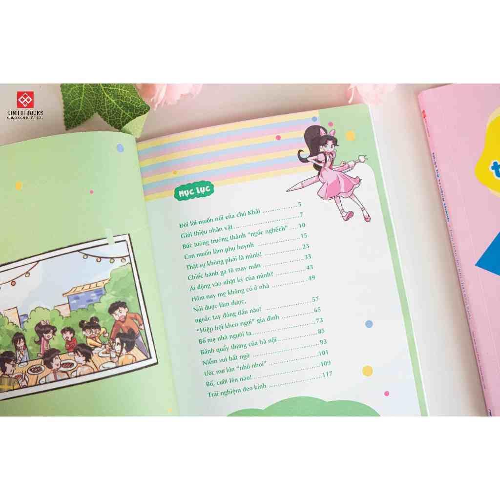 Sách - Nhật Ký Trưởng Thành - Combo 2 Cuốn - Đinh Tị Books