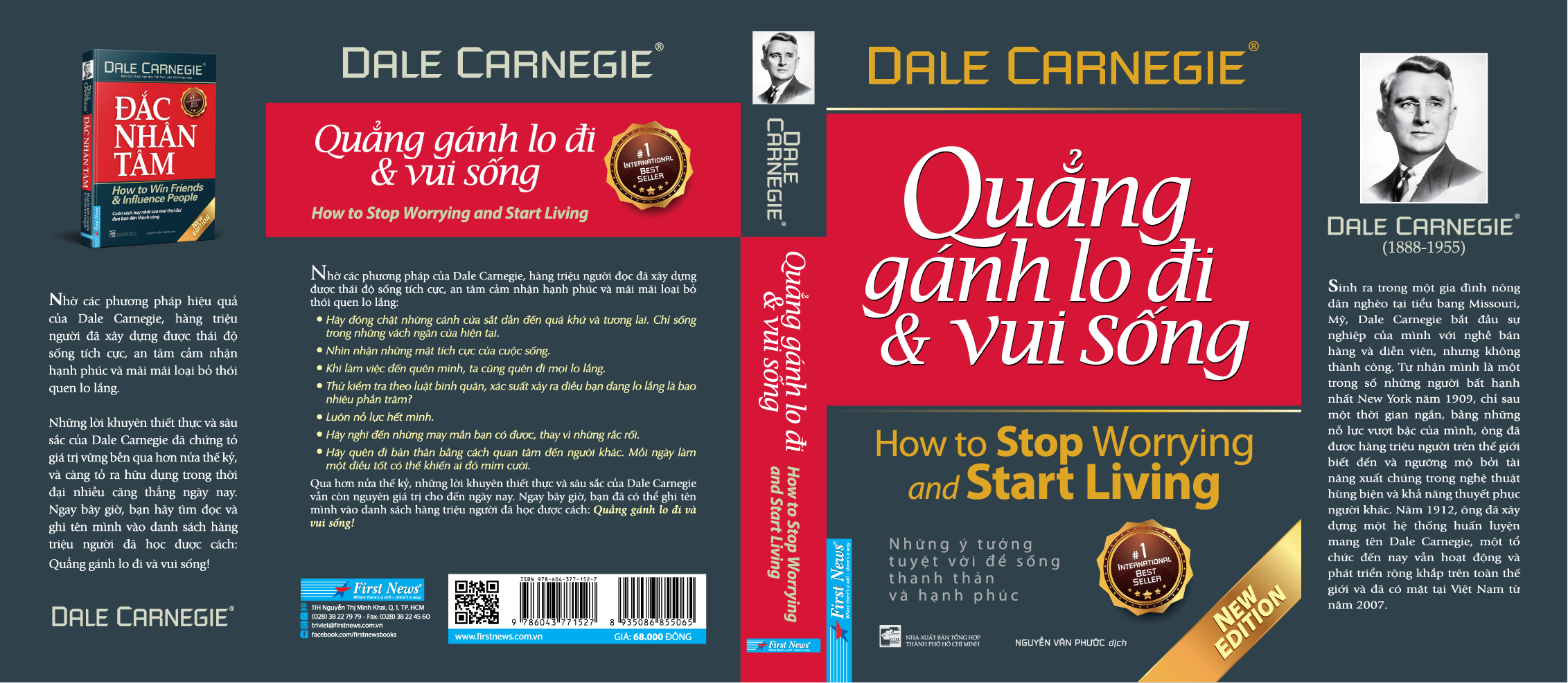 Sách Quẳng Gánh Lo Đi Và Vui Sống (Khổ Nhỏ) (Tái Bản 2021)