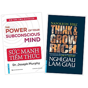 Combo Bìa Cứng Sức Mạnh Tiềm Thức + Nghĩ Giàu Và Làm Giàu  - Bản Quyền