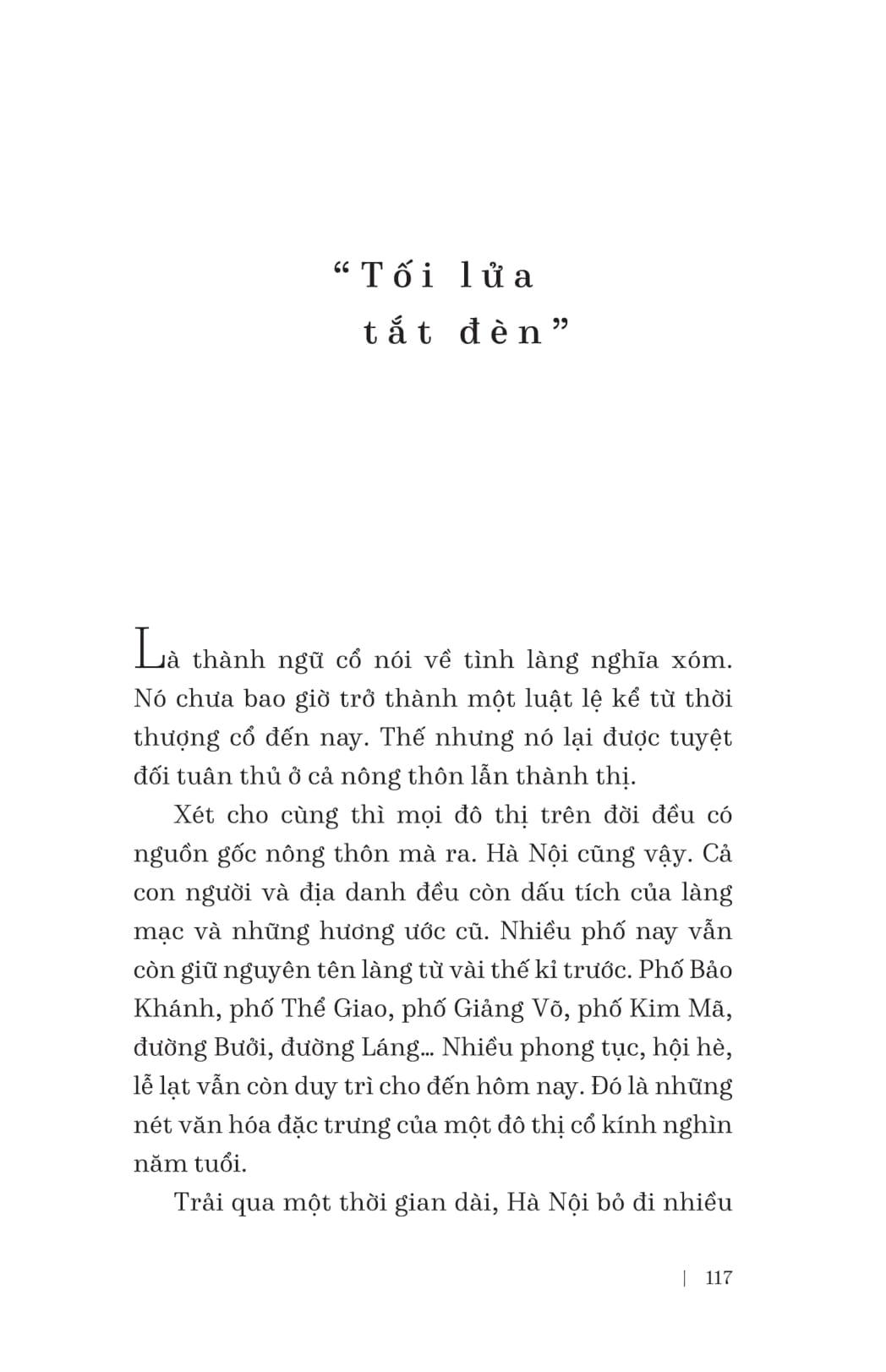 Hà Nội - Chút Bụi Trên Vai Người