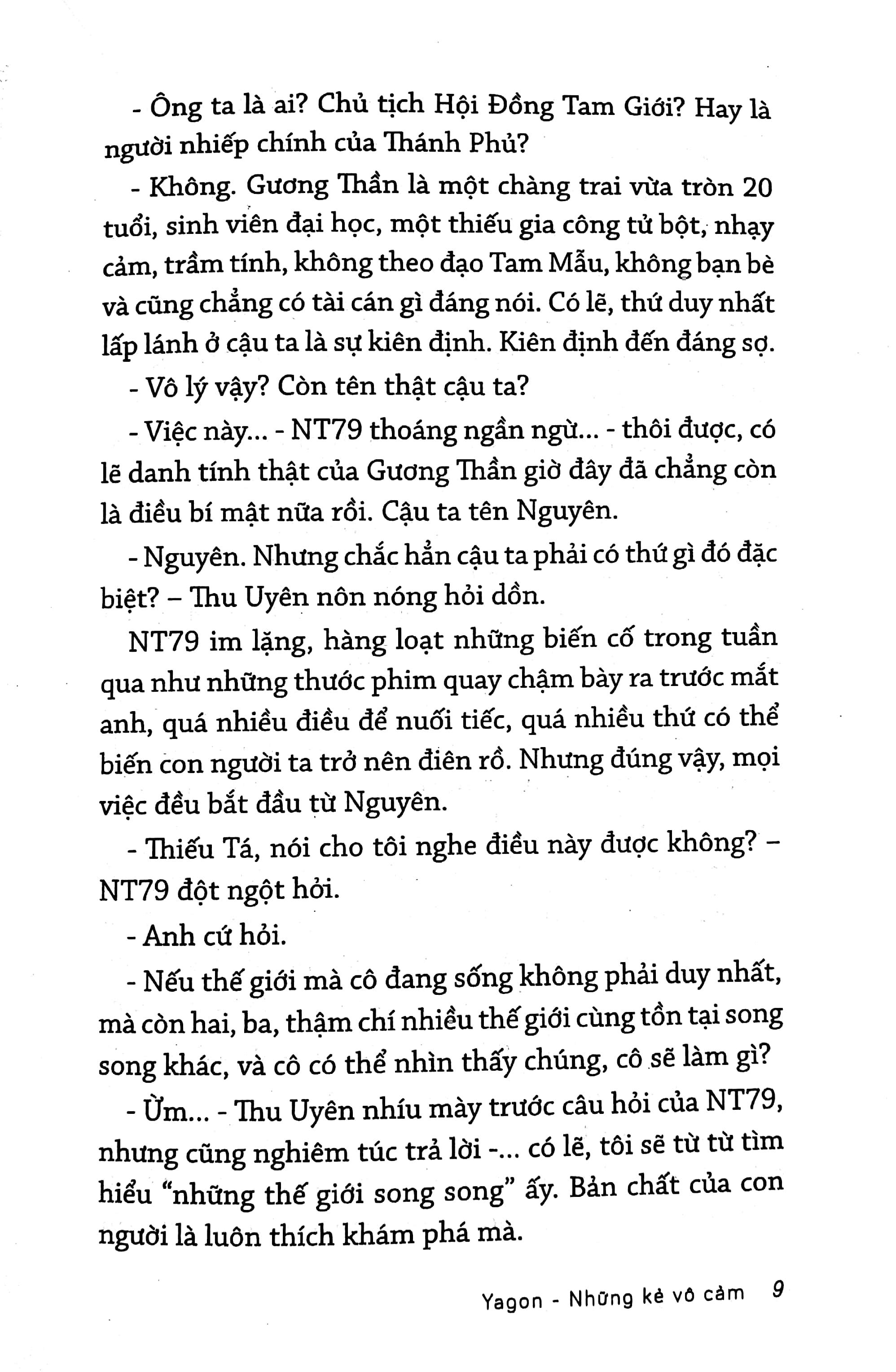 Yagon - Những Kẻ Vô Cảm