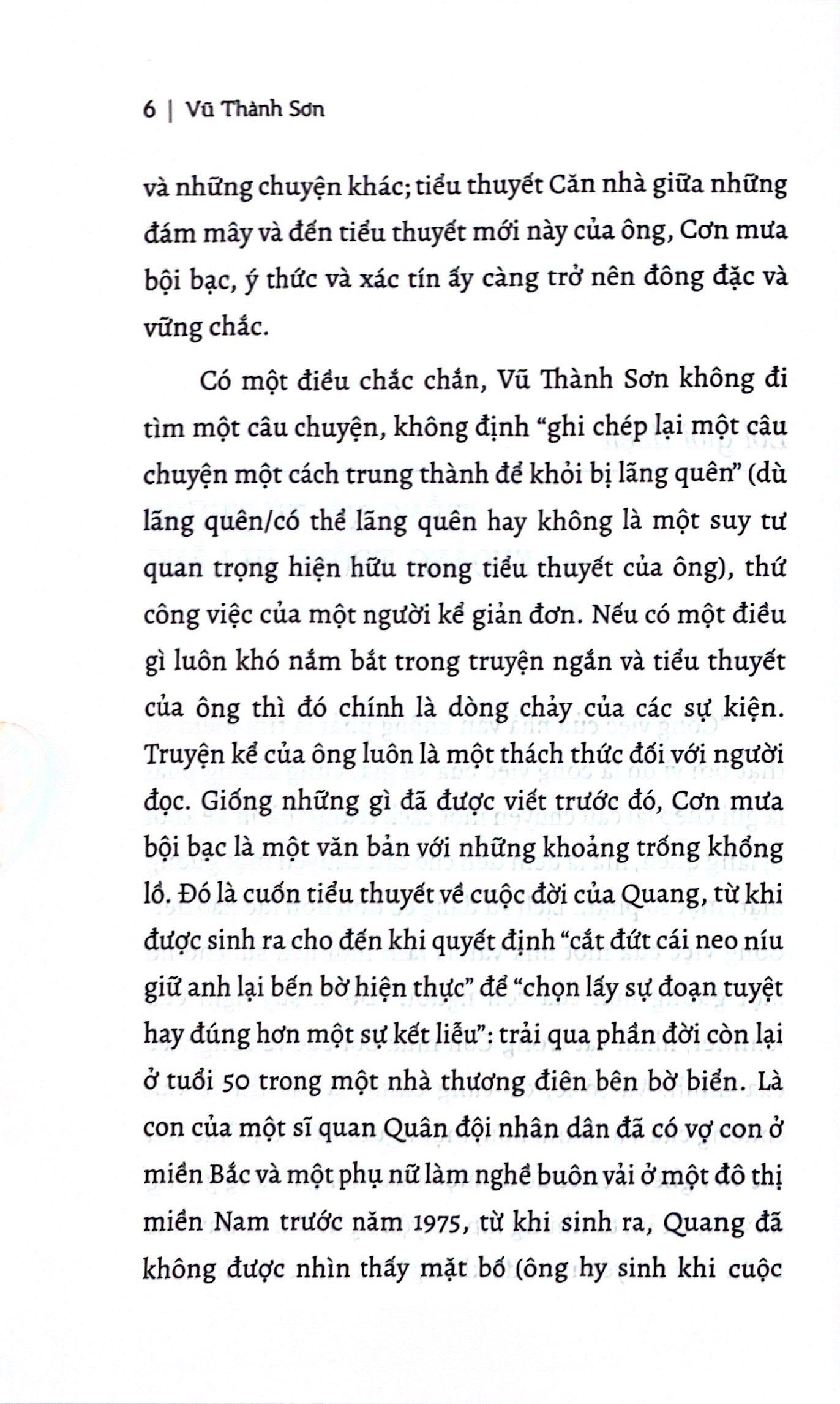 Cơn Mưa Bội Bạc