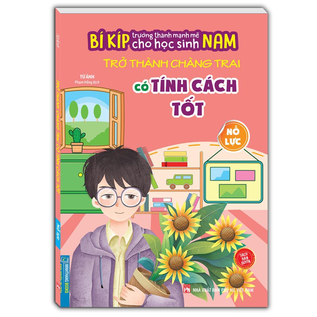 Sách - Bí Kíp Trưởng Thành Mạnh Mẽ Cho Học Sinh Nam - Combo 6 Cuốn - Minh Thắng