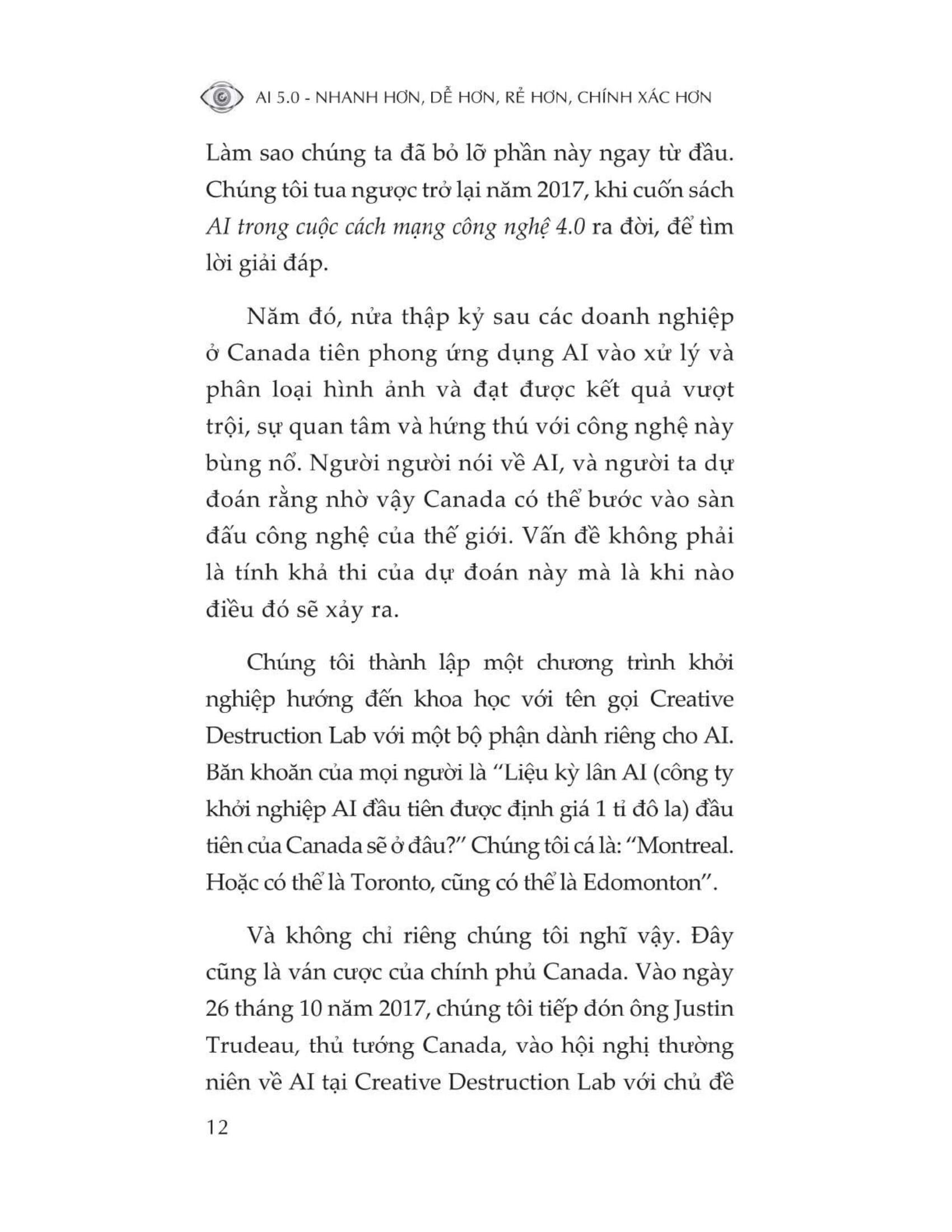 AI 5.0 - Nhanh Hơn, Dễ Hơn, Rẻ Hơn, Chính Xác Hơn