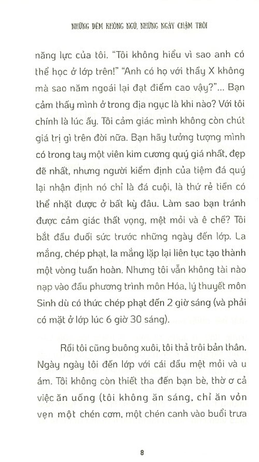 Những Đêm Không Ngủ, Những Ngày Chậm Trôi