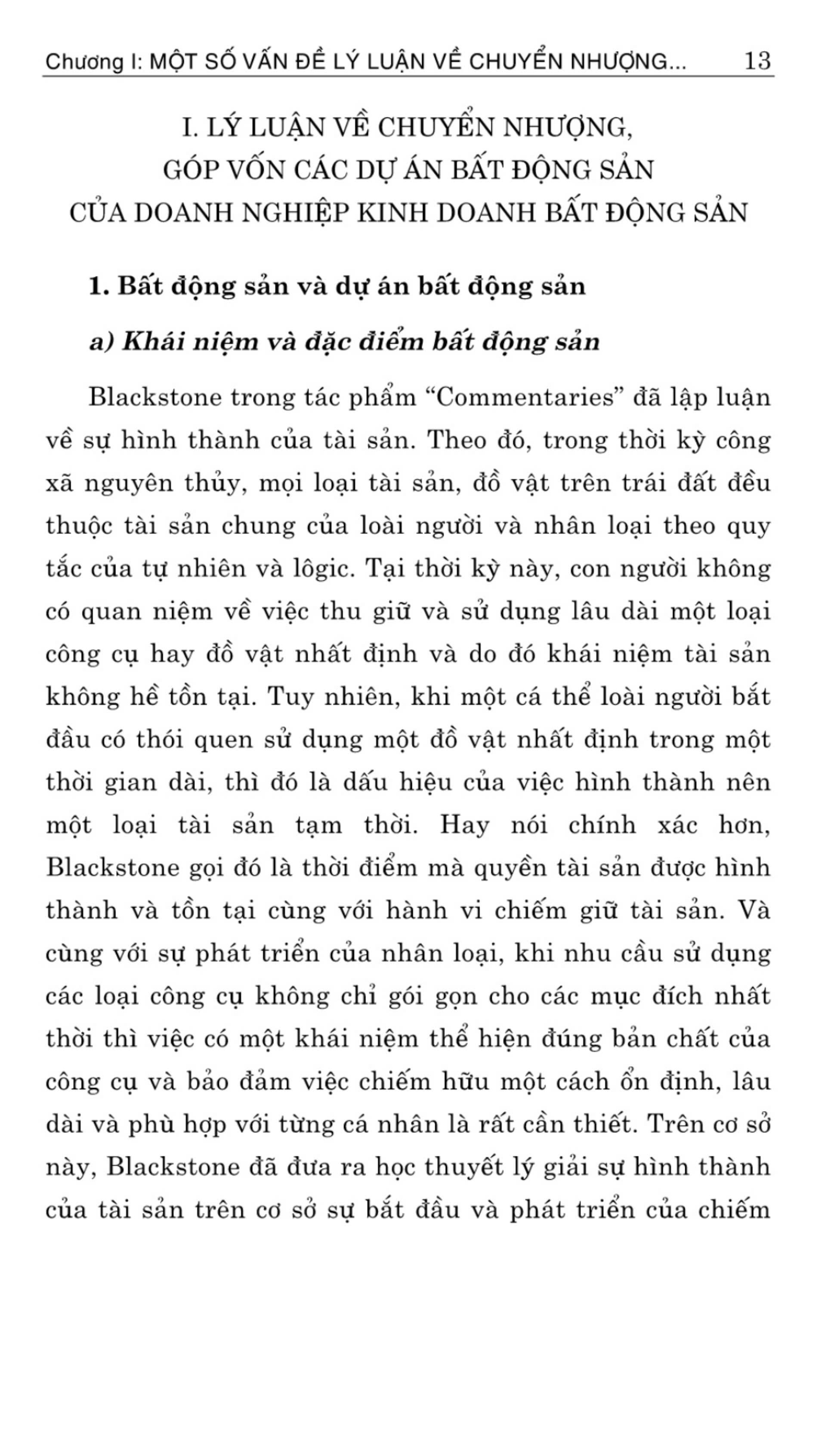 Pháp luật về chuyển nhượng, góp vốn các dự án bất động sản của doanh nghiệp kinh doanh bất động sản (Sách chuyên khảo)