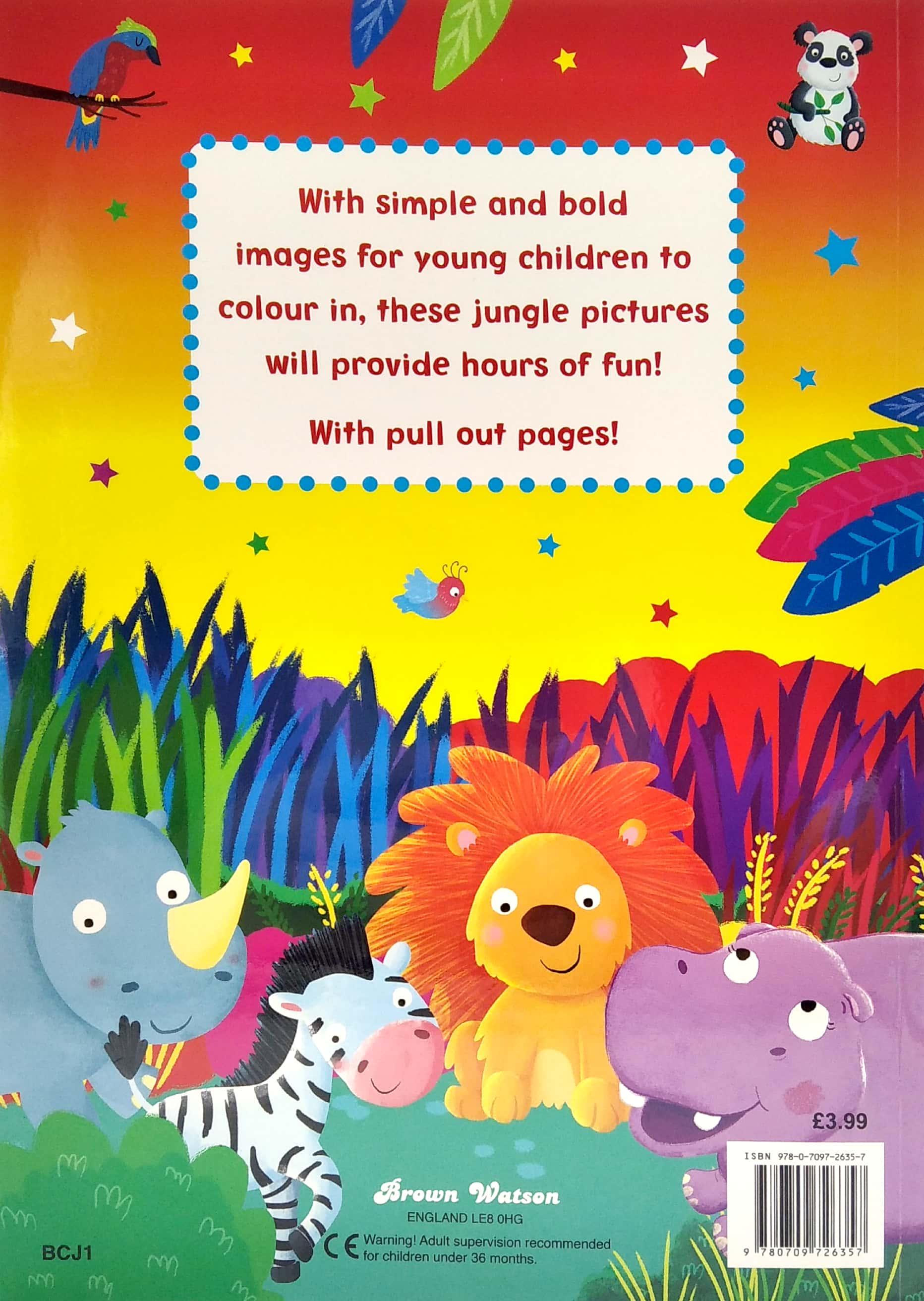 Bumper Jungle Colouring