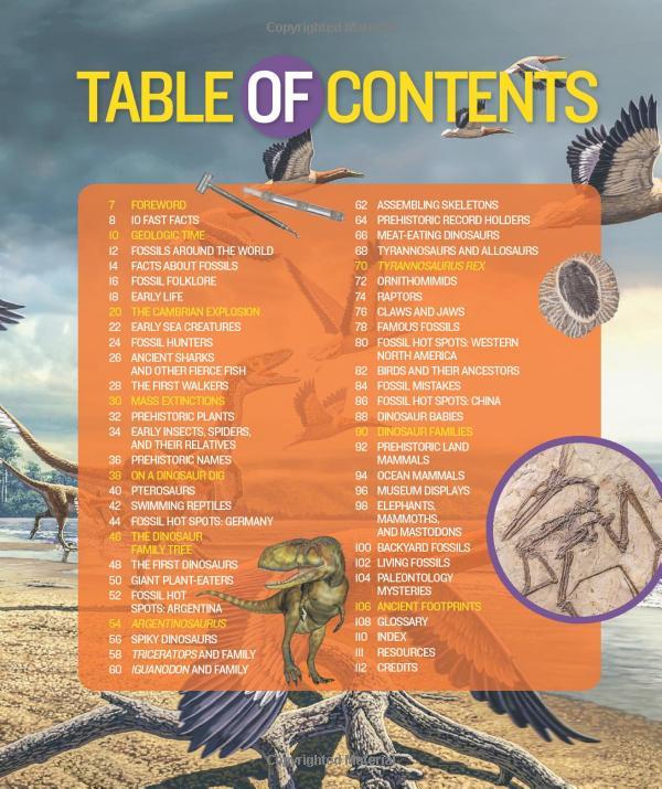 1,000 Facts About Dinosaurs, Fossils, And Prehistoric Life