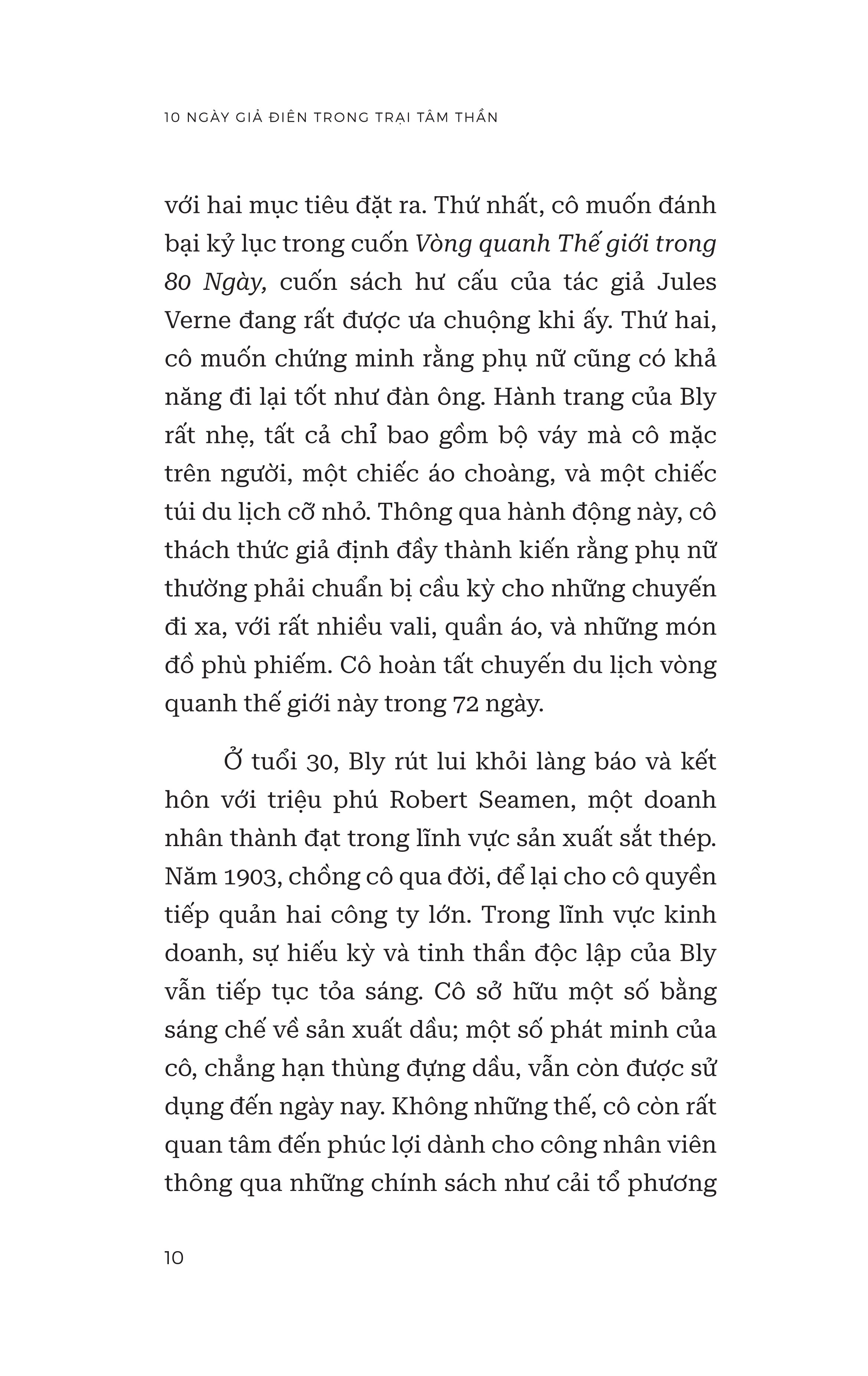 10 NGÀY GIẢ ĐIÊN TRONG TRẠI TÂM THẦN