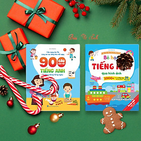 Sách - Combo 4 cuốn Tiếng Anh Đầu Đời Cho Bé (Kèm file nghe) - Giúp bé phát triển ngôn ngữ sớm, học nhanh, nhớ lâu, mở rộng vốn từ, tự tin giao tiếp