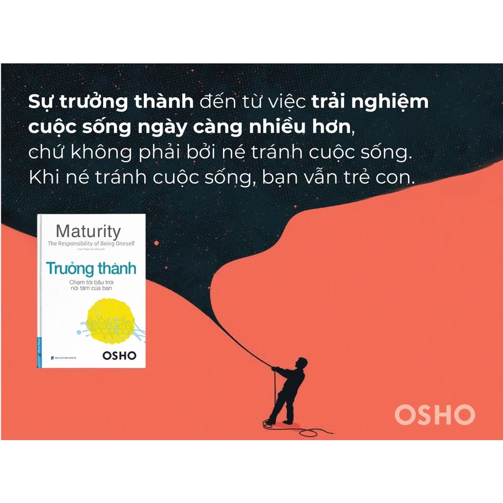 Sách Combo OSHO Cảm Xúc + OSHO Trưởng Thành + OSHO Hiểu - First News - BẢN QUYỀN